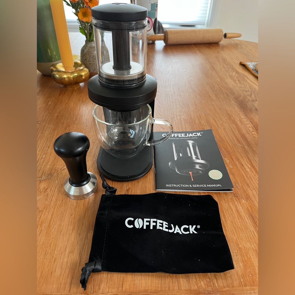 COFFEEJACK Portable Espresso Machine - Like New